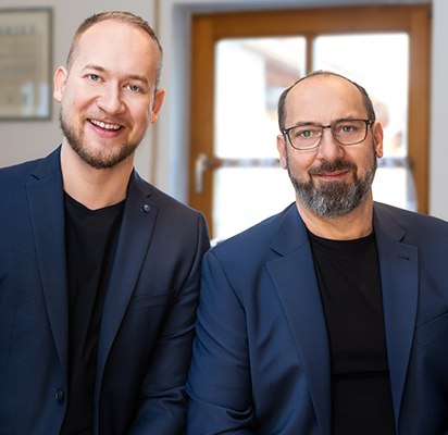 Michael und Maximilian Brunnbauer — Geschäftsführung Planungsbüro Brunnbauer